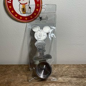 Disney Parks Stainless Steel Mickey Coffee Scoop